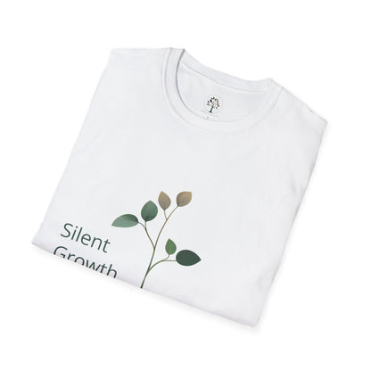 White | Silent Growth, folded view