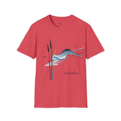 Heather Red | Exhale, front view