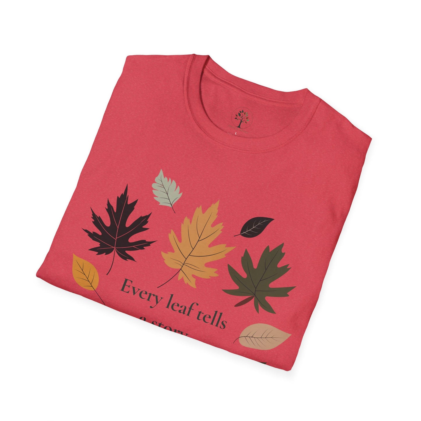 Heather Red | Every Leaf tells a Story, folded view