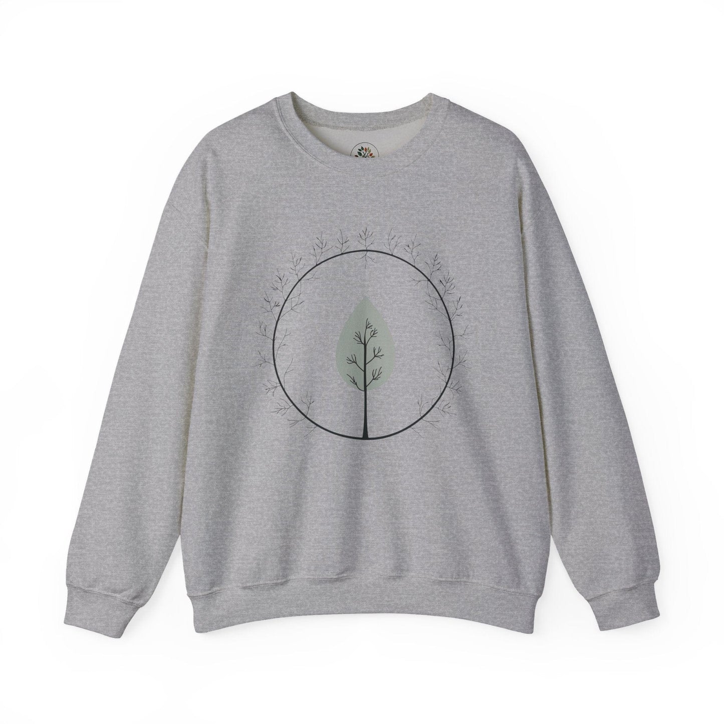 Sport Grey | Leaf of Life Sweatshirt, front view