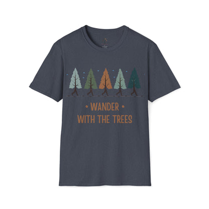 Heather Navy | Wander with the Trees, front view