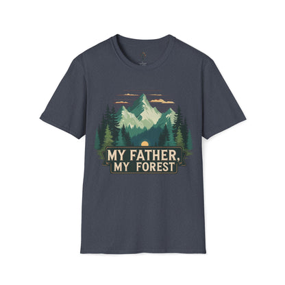 Heather Navy | My Father, My Forest, front view