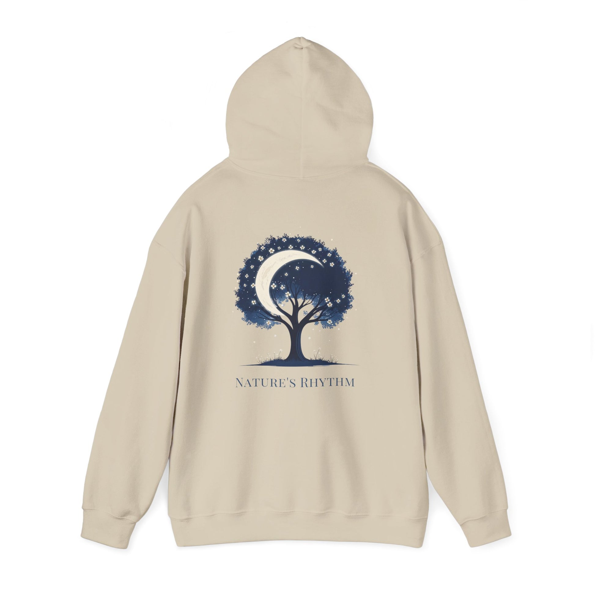 Sand | Nature`s Rhythm Hoodie, back view 2