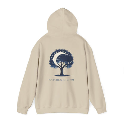 Sand | Nature`s Rhythm Hoodie, back view 2