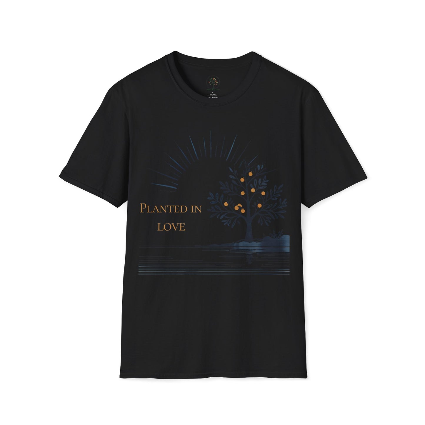 Black | Planted in Love, front view