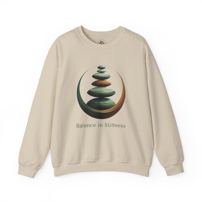 Sand | Balance in Stillness Sweatshirt, front view