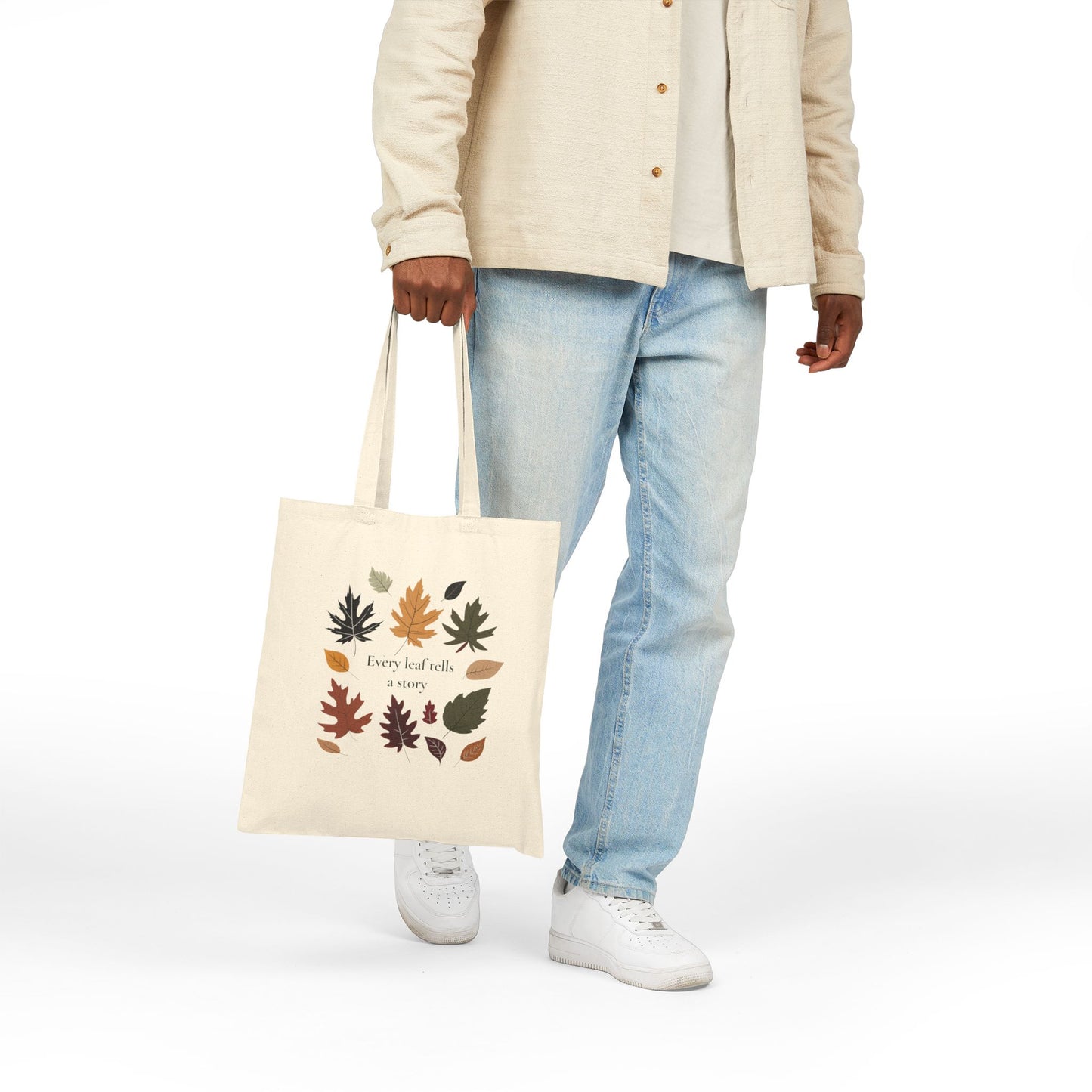 Every Leaf tells a Story Tote Bag