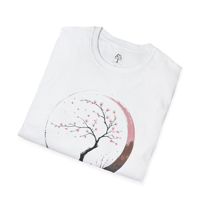 White | Sakura Silence, folded view
