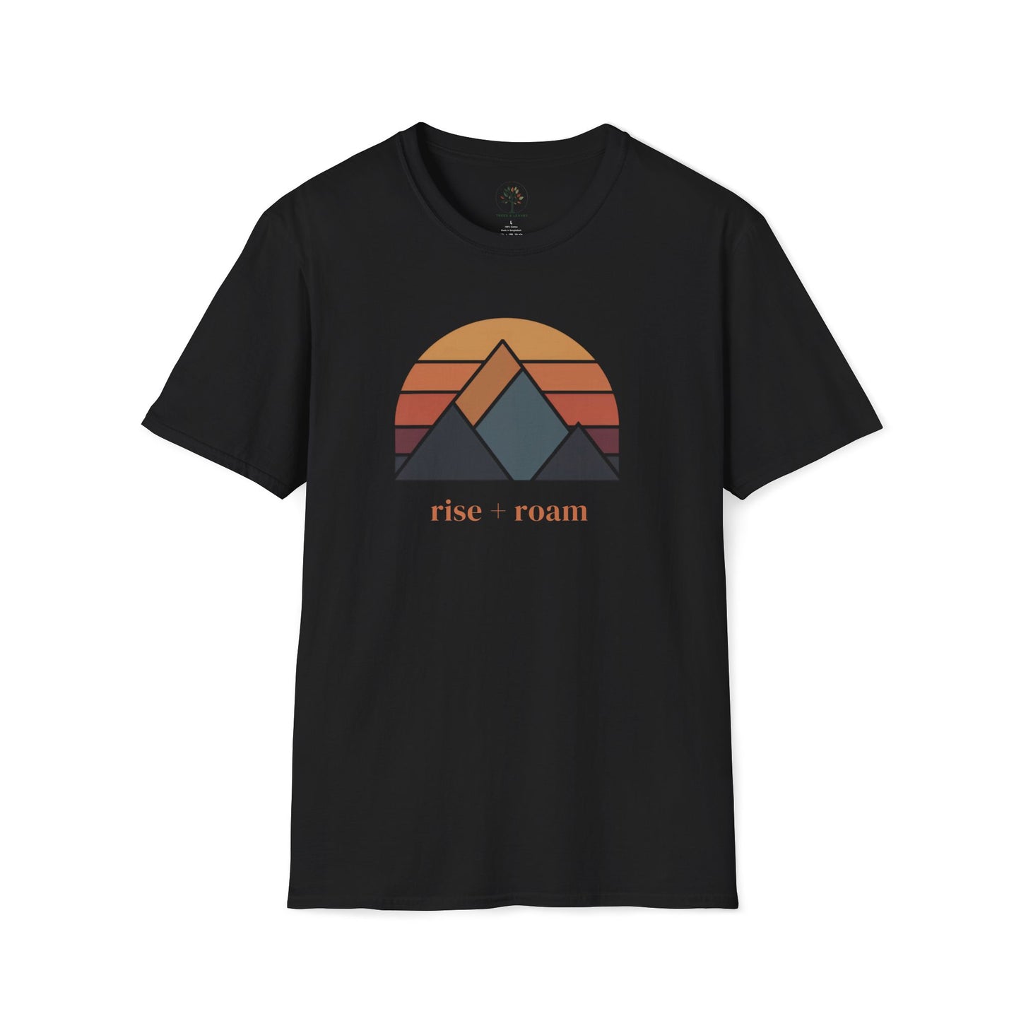 Black | Rise +Roam, front view