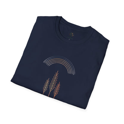 Navy | Quiet Arc, folded view