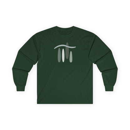 Forest Green | Forest Breath Long Sleeve Tee, front view