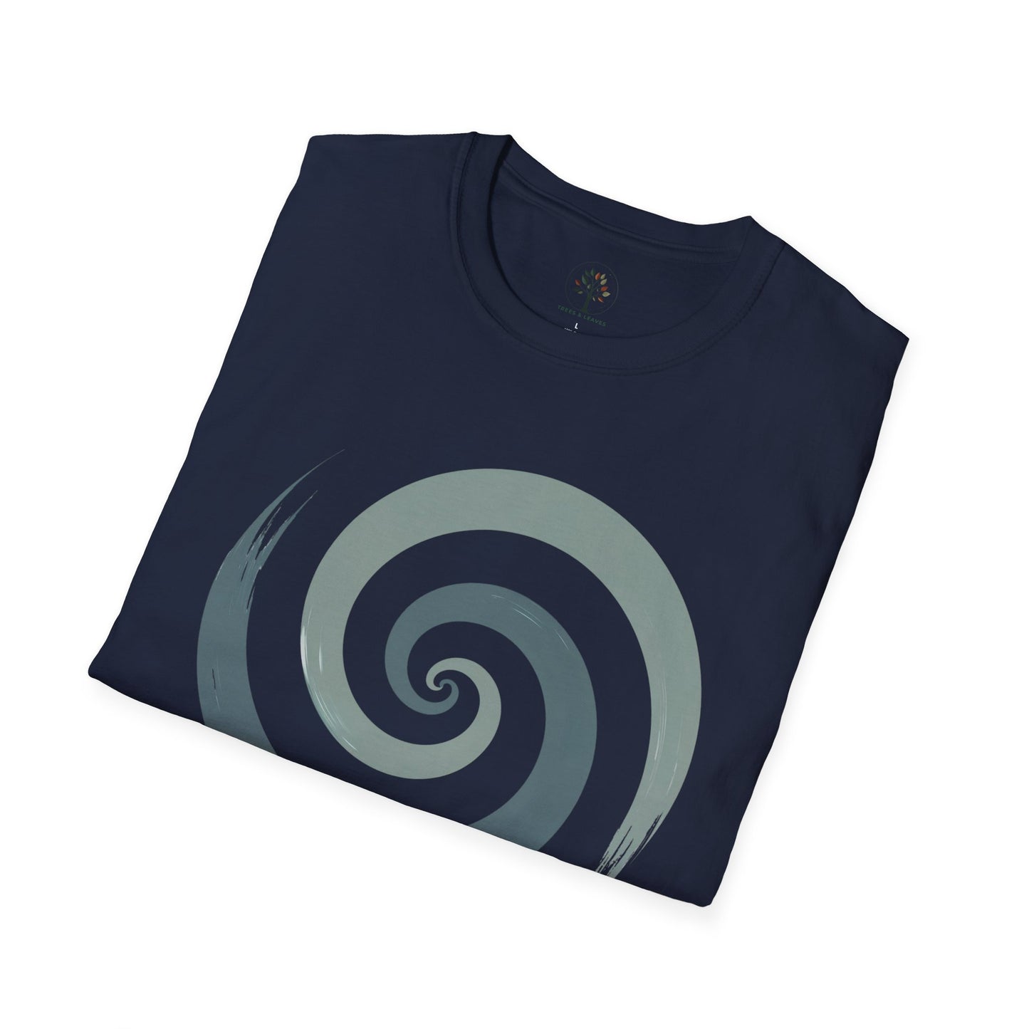 Navy | Spiral, folded view