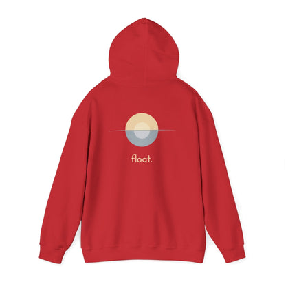 Red | Float Hoodie, back view 2