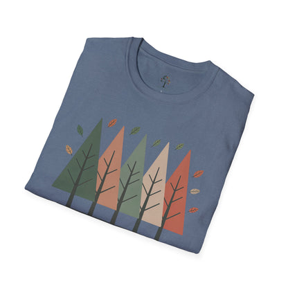 Heather Indigo | Harvest Rhythm, folded view