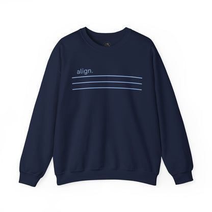 Navy | Align Sweatshirt, front view