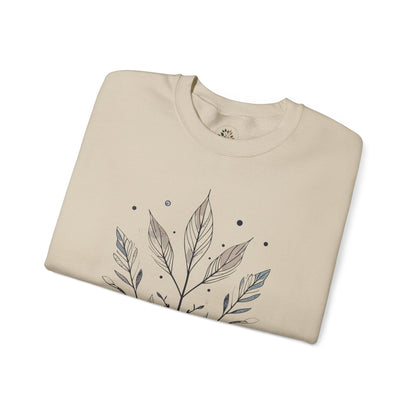 Sand | Olive Grace Sweatshirt, folded view