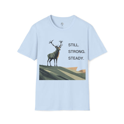 Light Blue | Still, Strong, Steady, front view