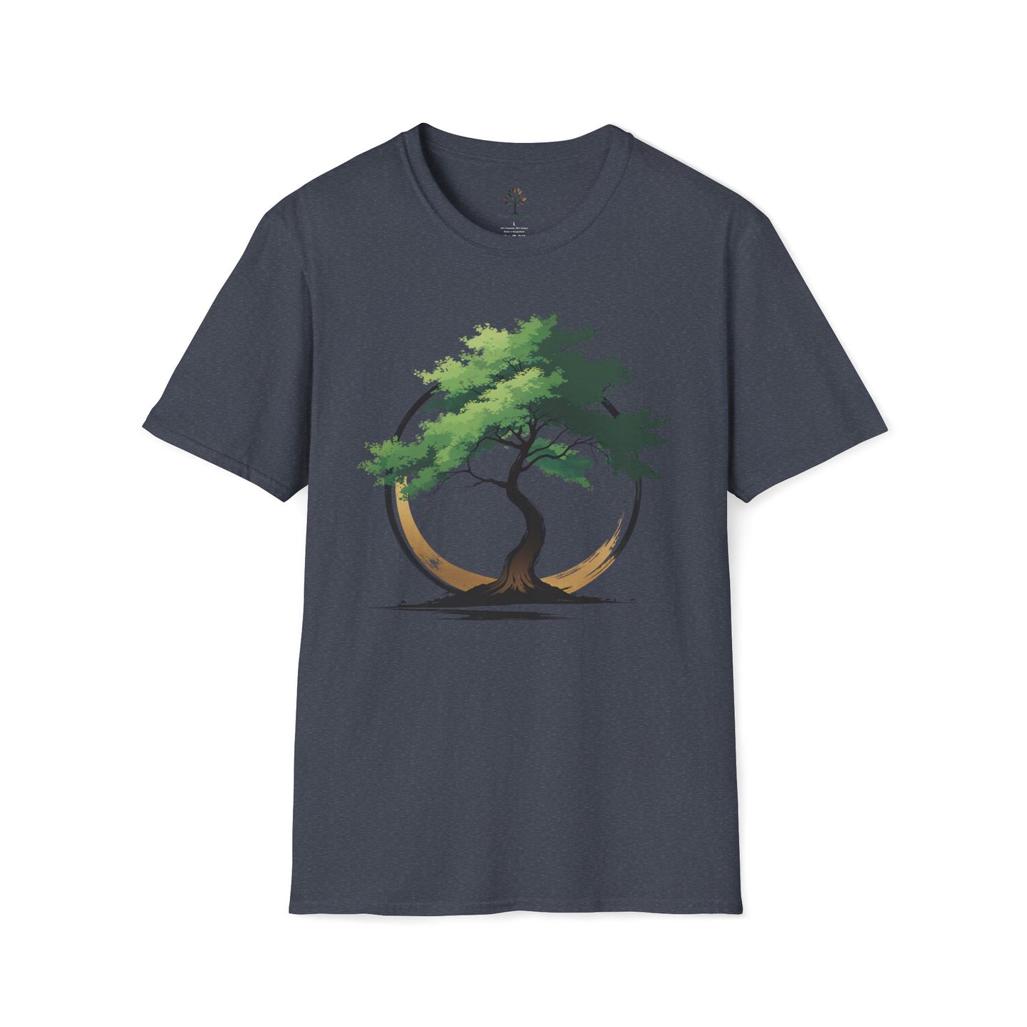 Heather Navy | The Zen Tree, front view