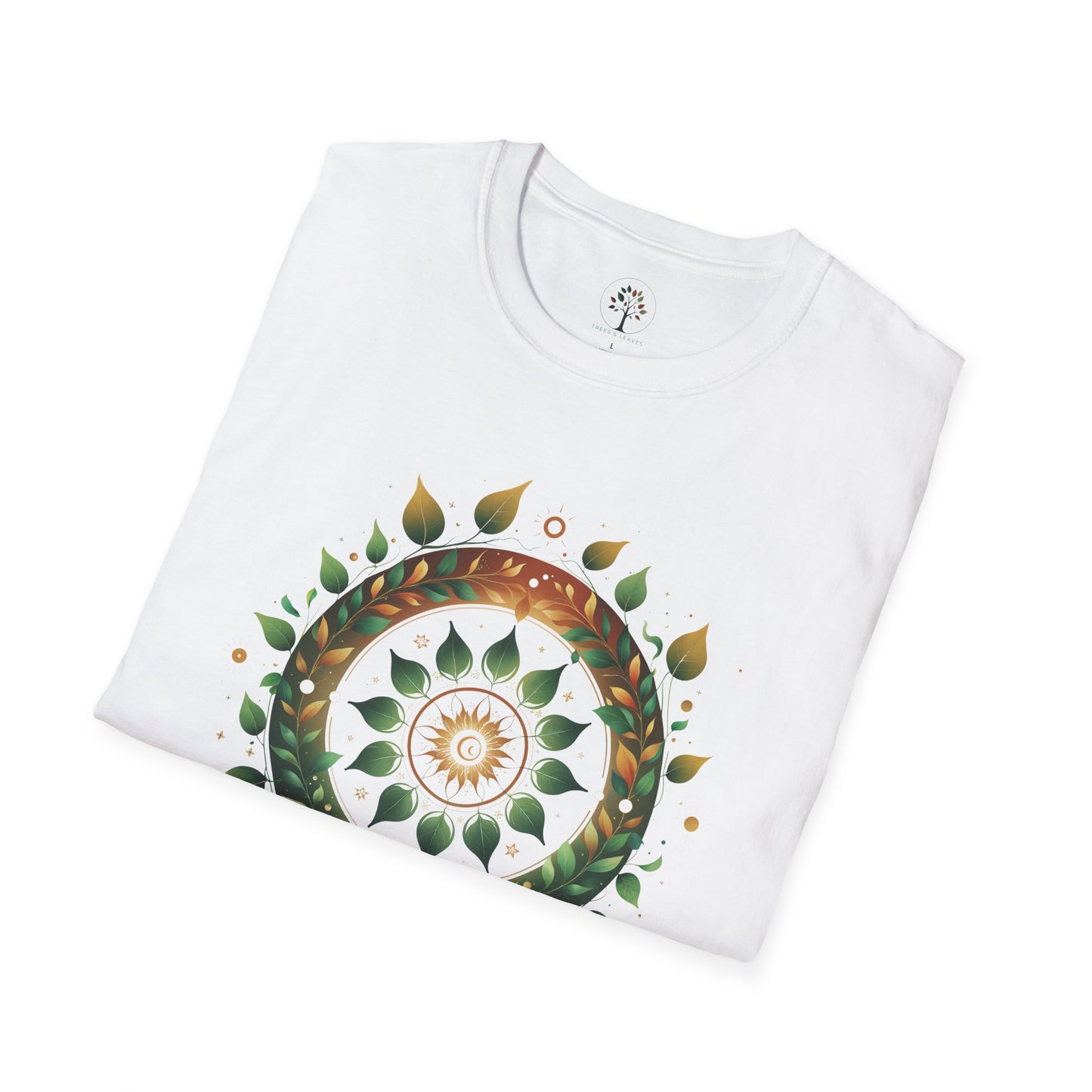 White | Equinox Bloom, folded view