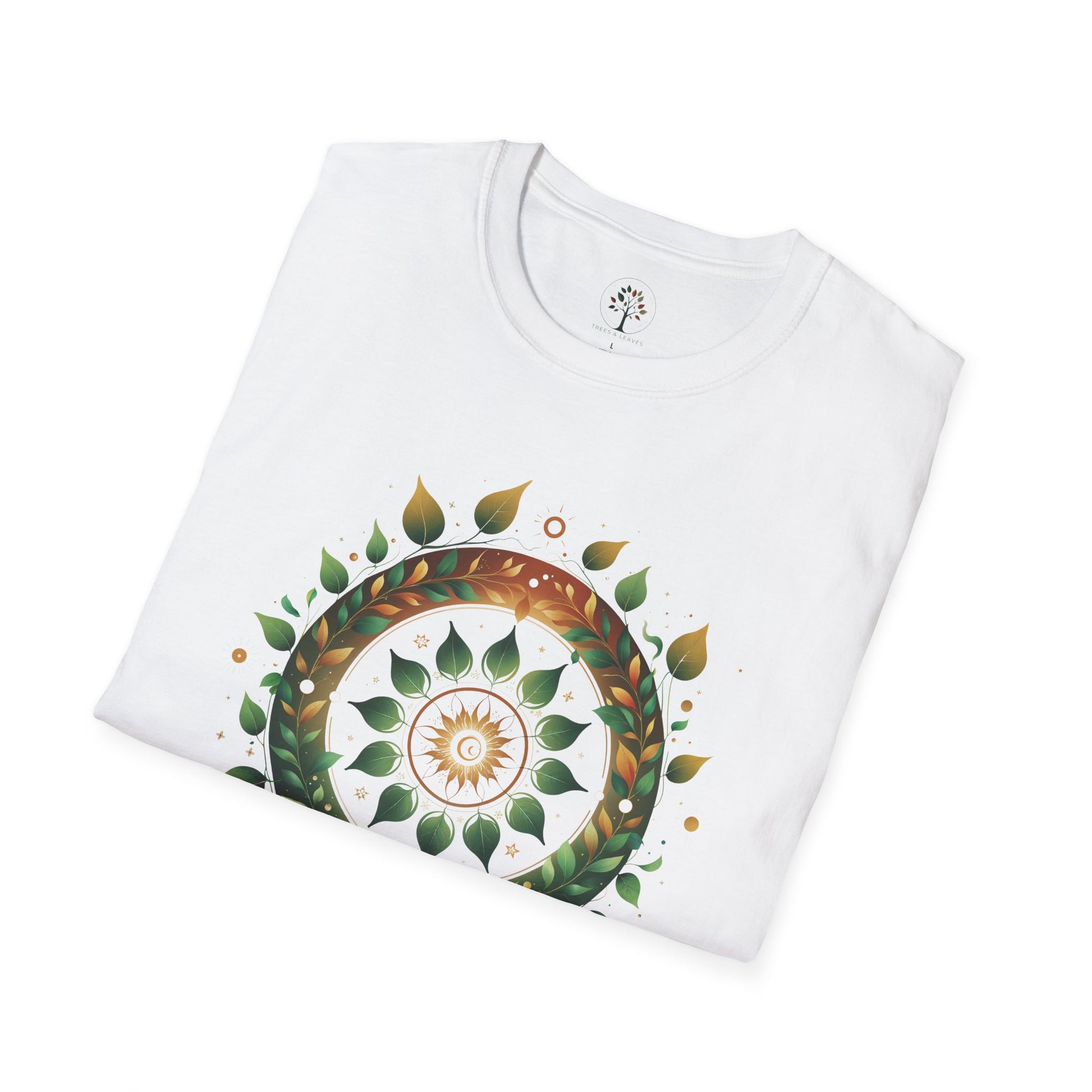 White | Equinox Bloom, folded view