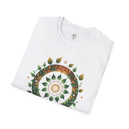 White | Equinox Bloom, folded view