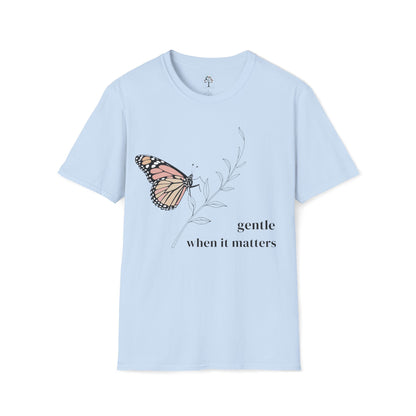 Light Blue | Gentle, When It Matters, front view