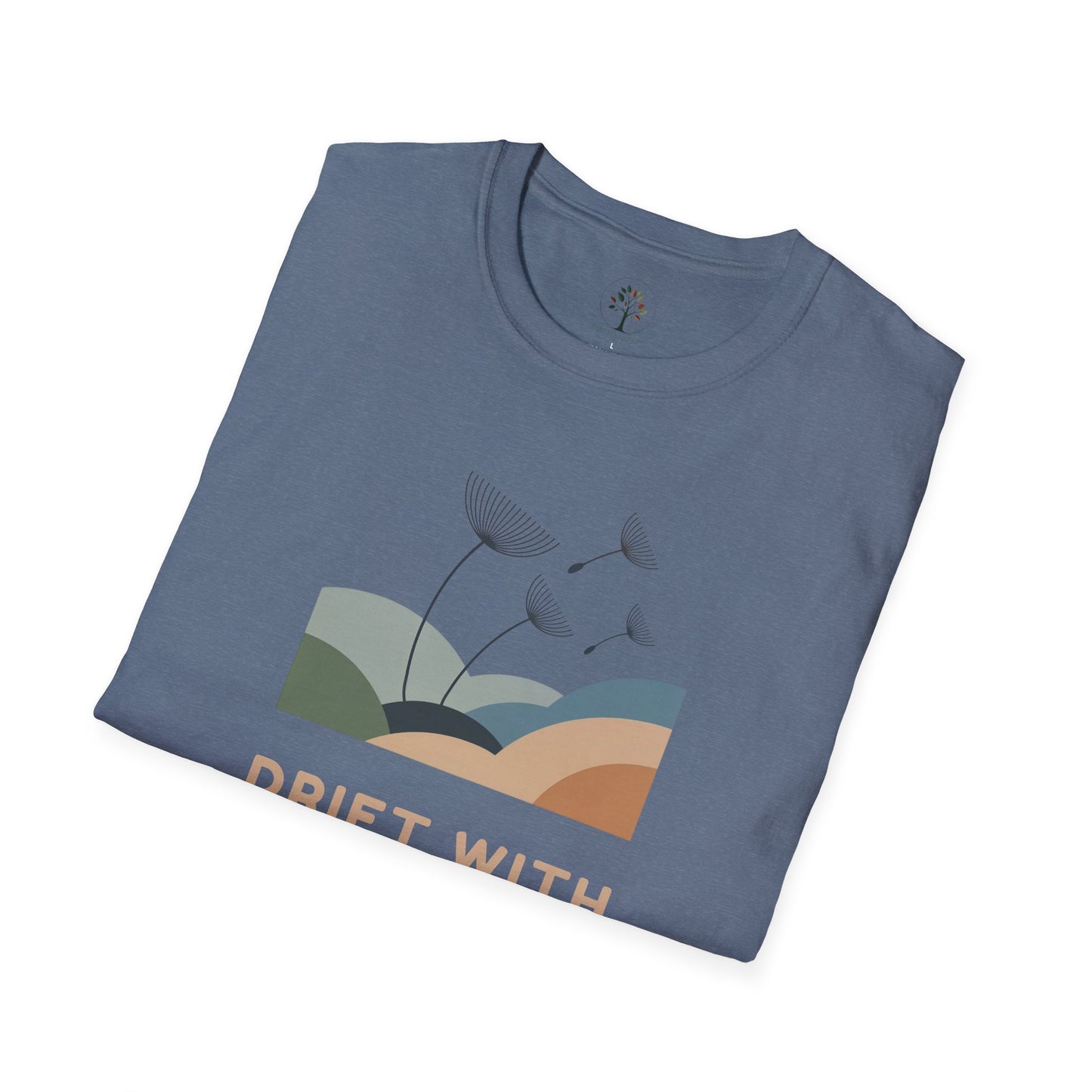 Heather Indigo | Drift with the Clouds, folded view