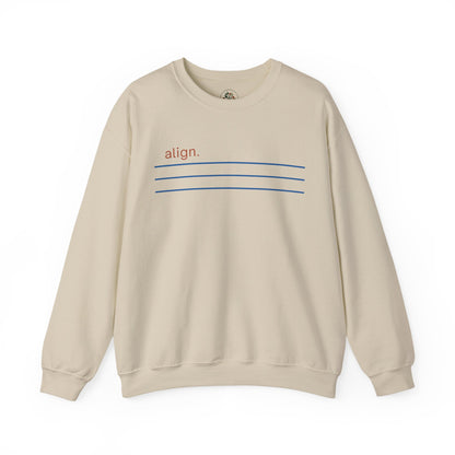 Sand | Align Sweatshirt, front view