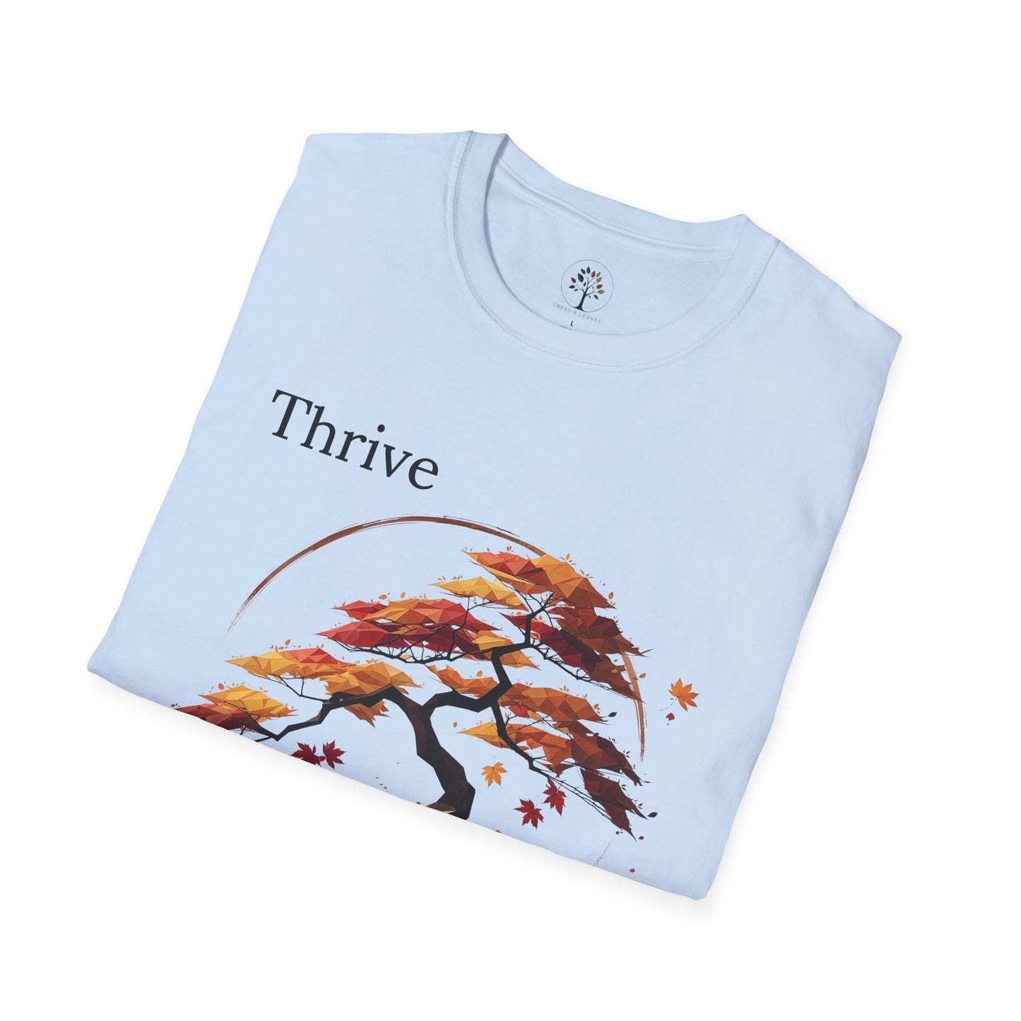 Light Blue | Thrive, folded view