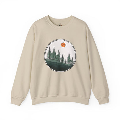 Sand | Moonlit Pines Sweatshirt, front view