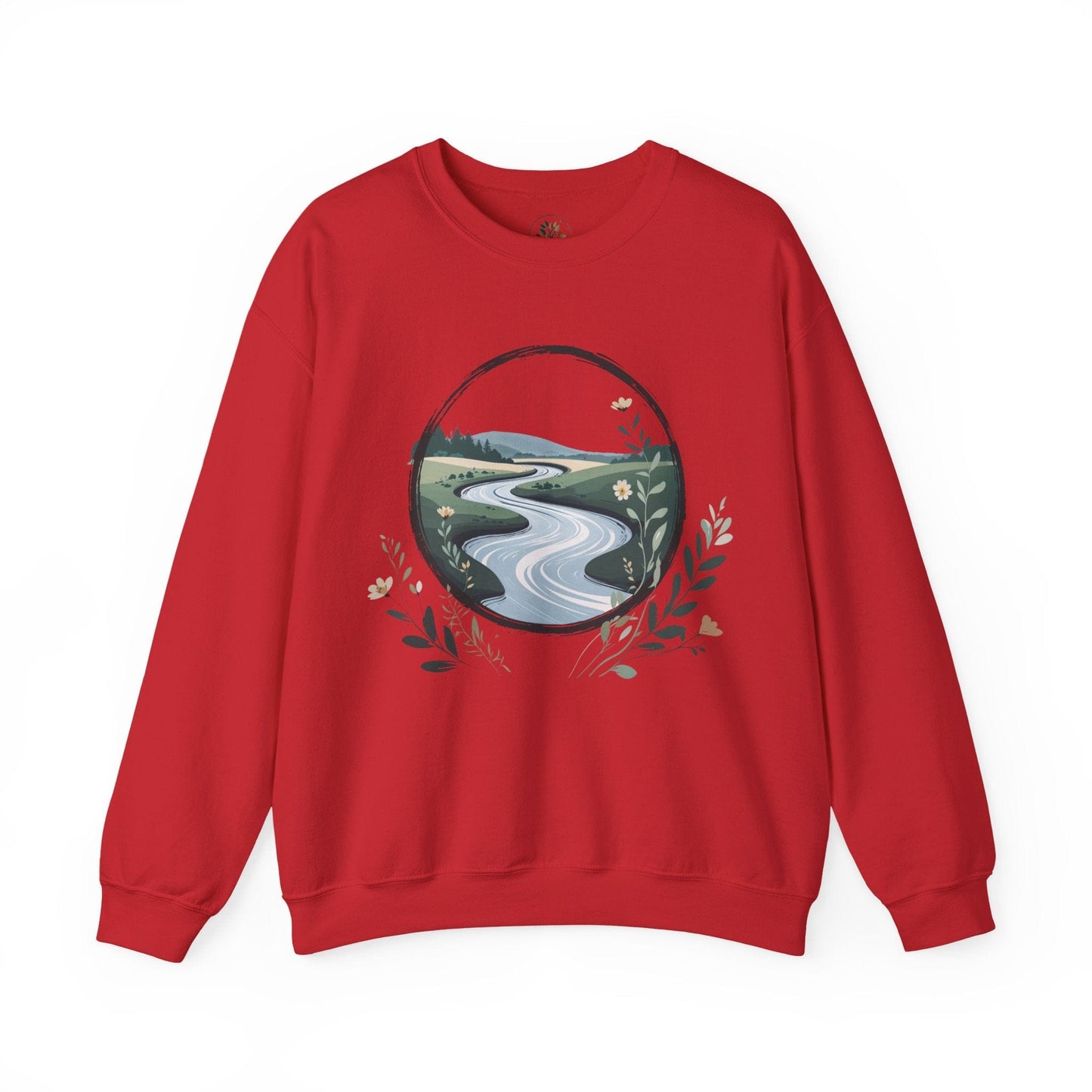 Red | River of Grace Sweatshirt, front view