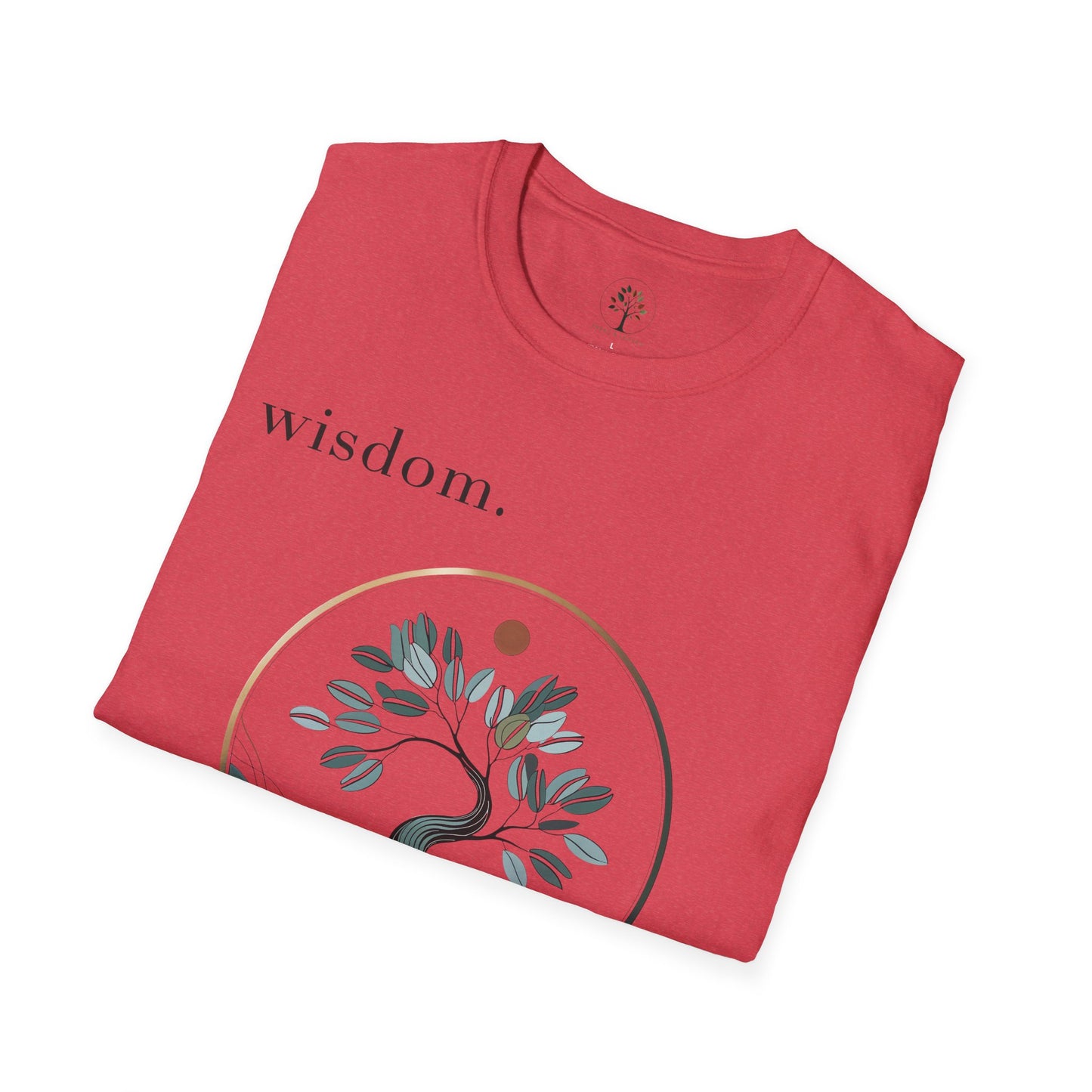 Heather Red | Wisdom, folded view