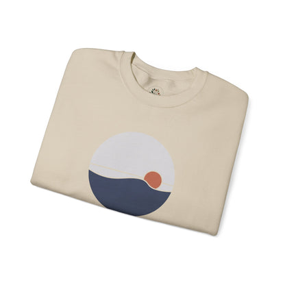 Sand | Shore Sweatshirt, folded view