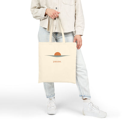 Pause Tote Bag