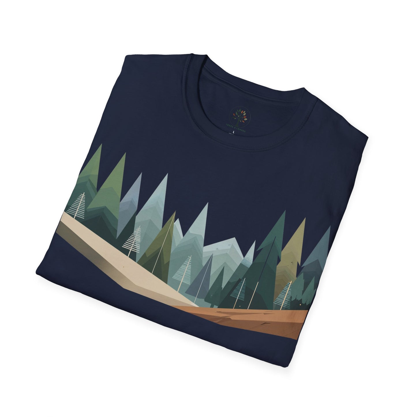Navy | Breathe in the Forest, folded view