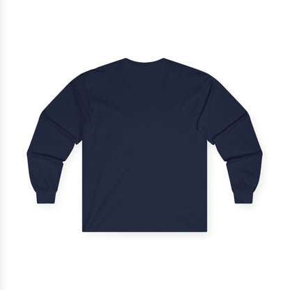 Navy | Almost Long Sleeve, back view