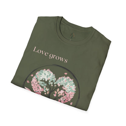 Military Green | Love grows, folded view
