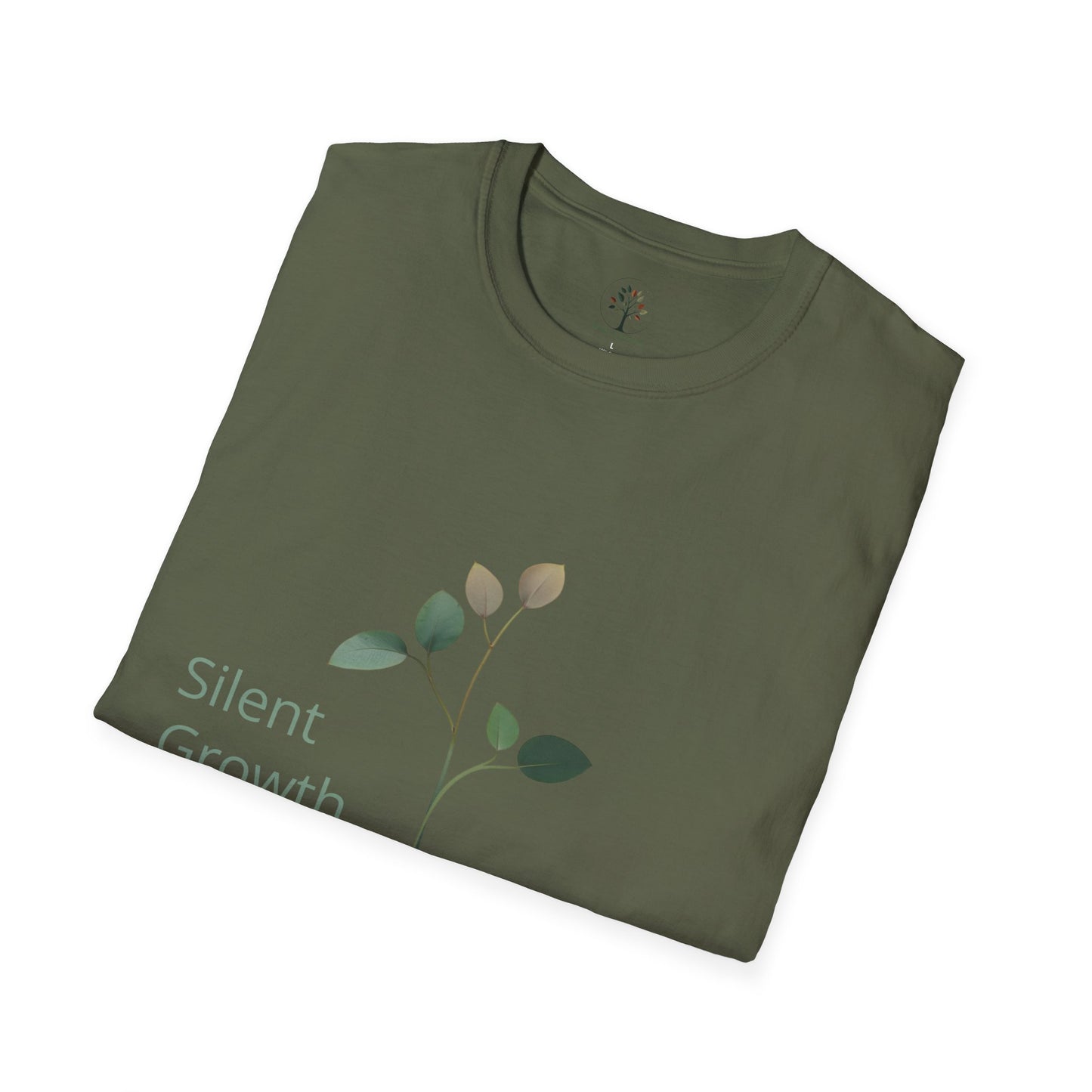 Military Green | Silent Growth, folded view