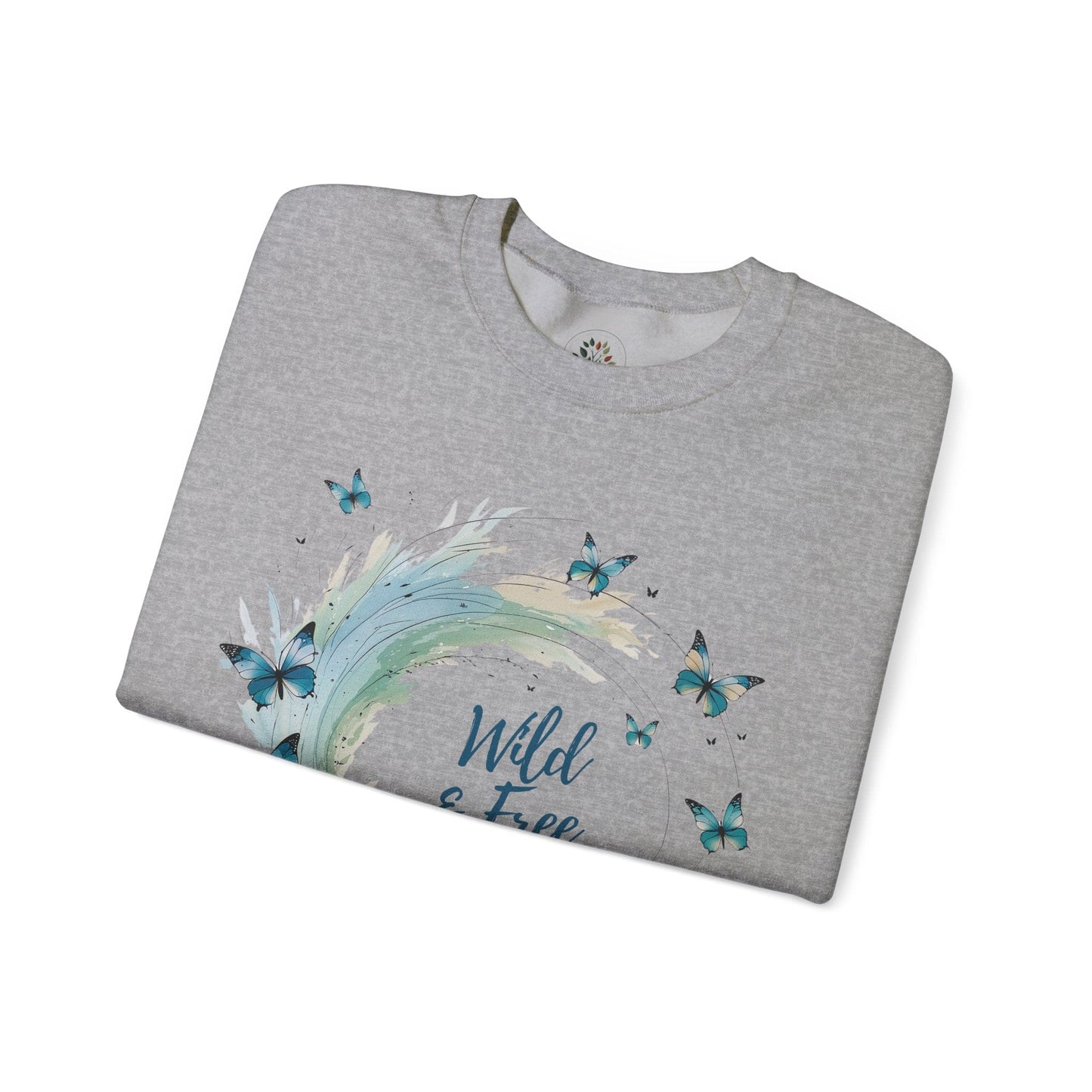 Sport Grey | Wild & Free Sweatshirt, folded view