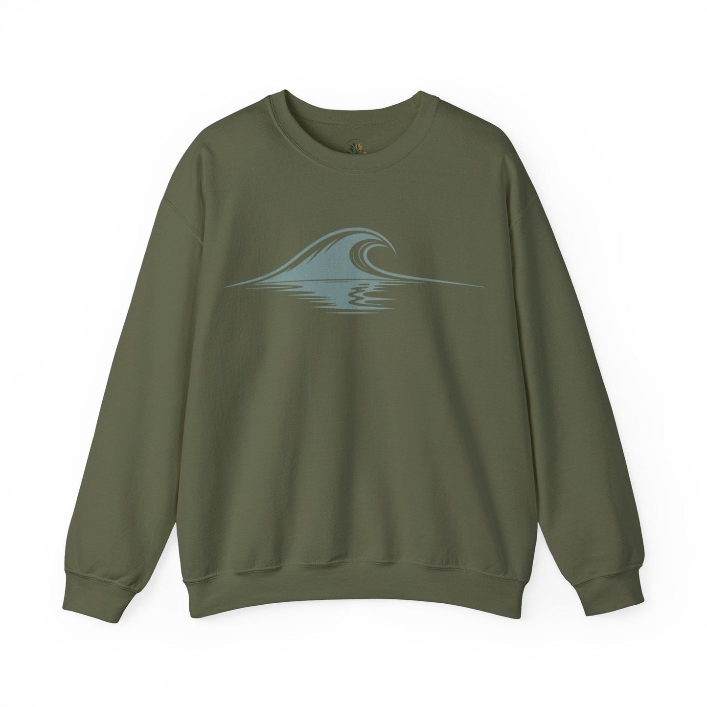 Military Green | Drifted Sweatshirt, front view