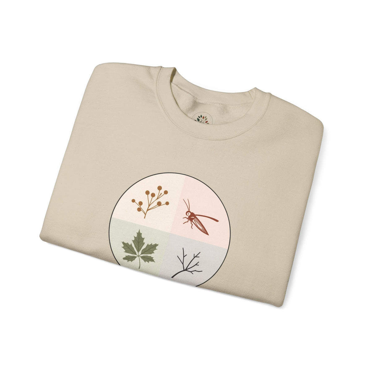 Sand | Timeless Sweatshirt, folded view