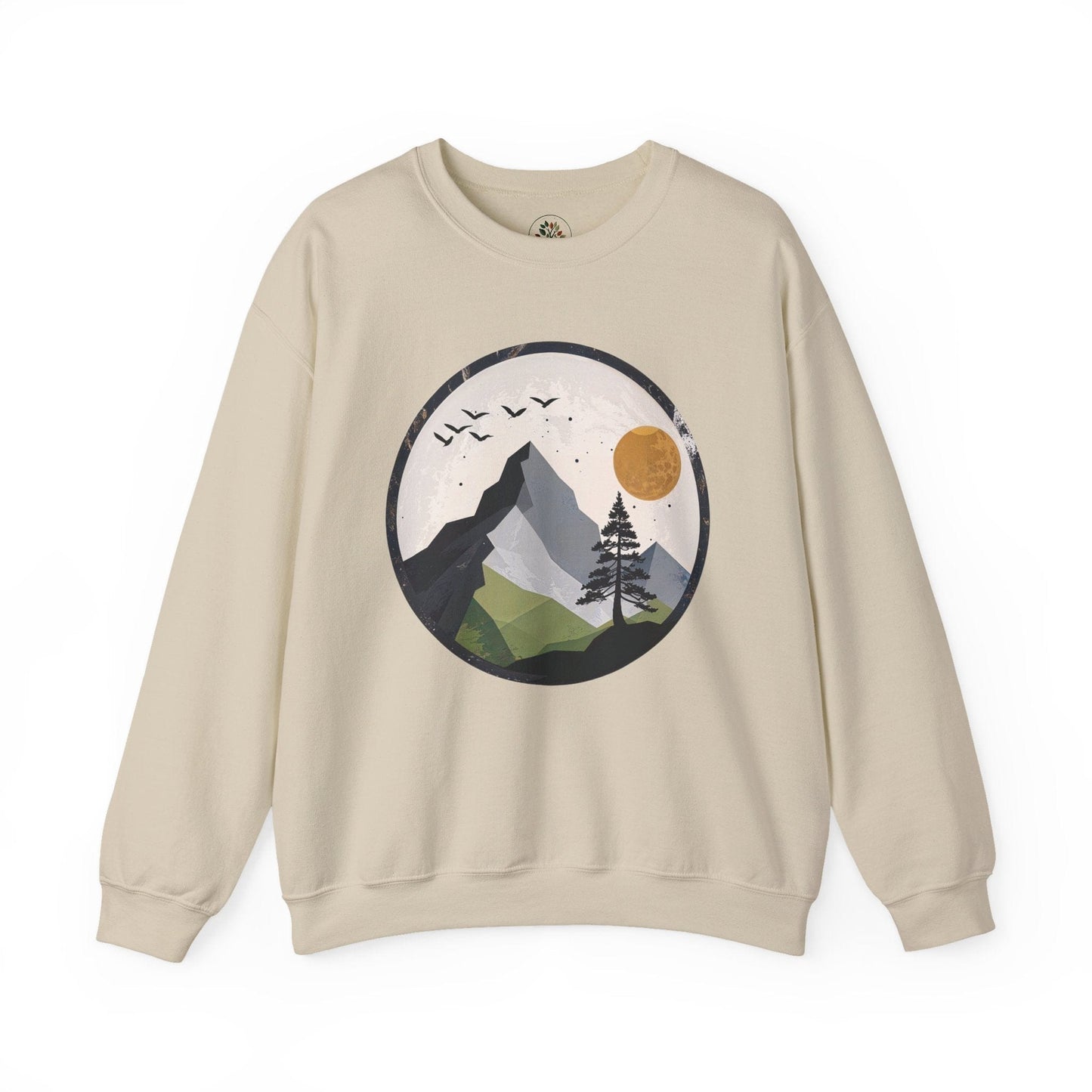 Sand | Whispering Heights Sweatshirt, front view