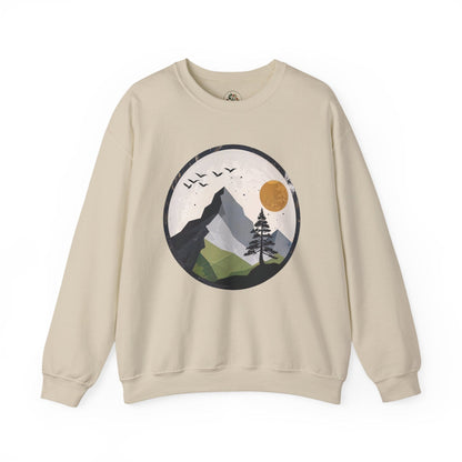 Sand | Whispering Heights Sweatshirt, front view