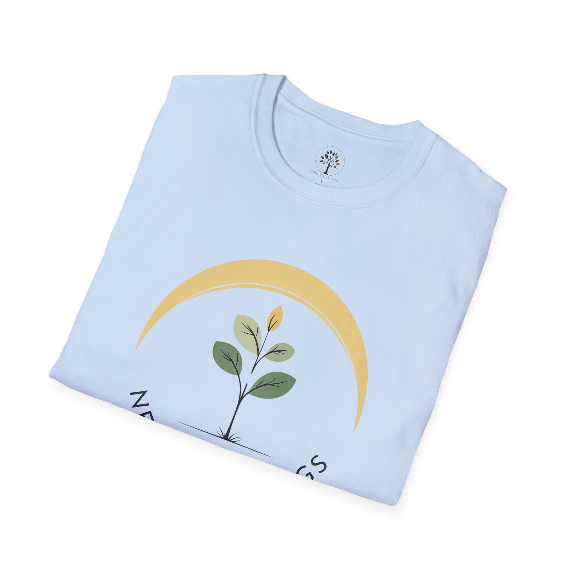 Light Blue | New Beginnings, folded view