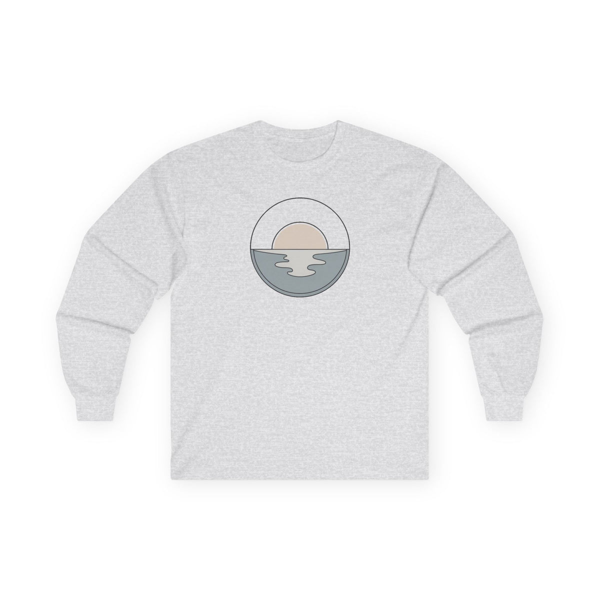Ash | Dawn Long Sleeve Tee, front view
