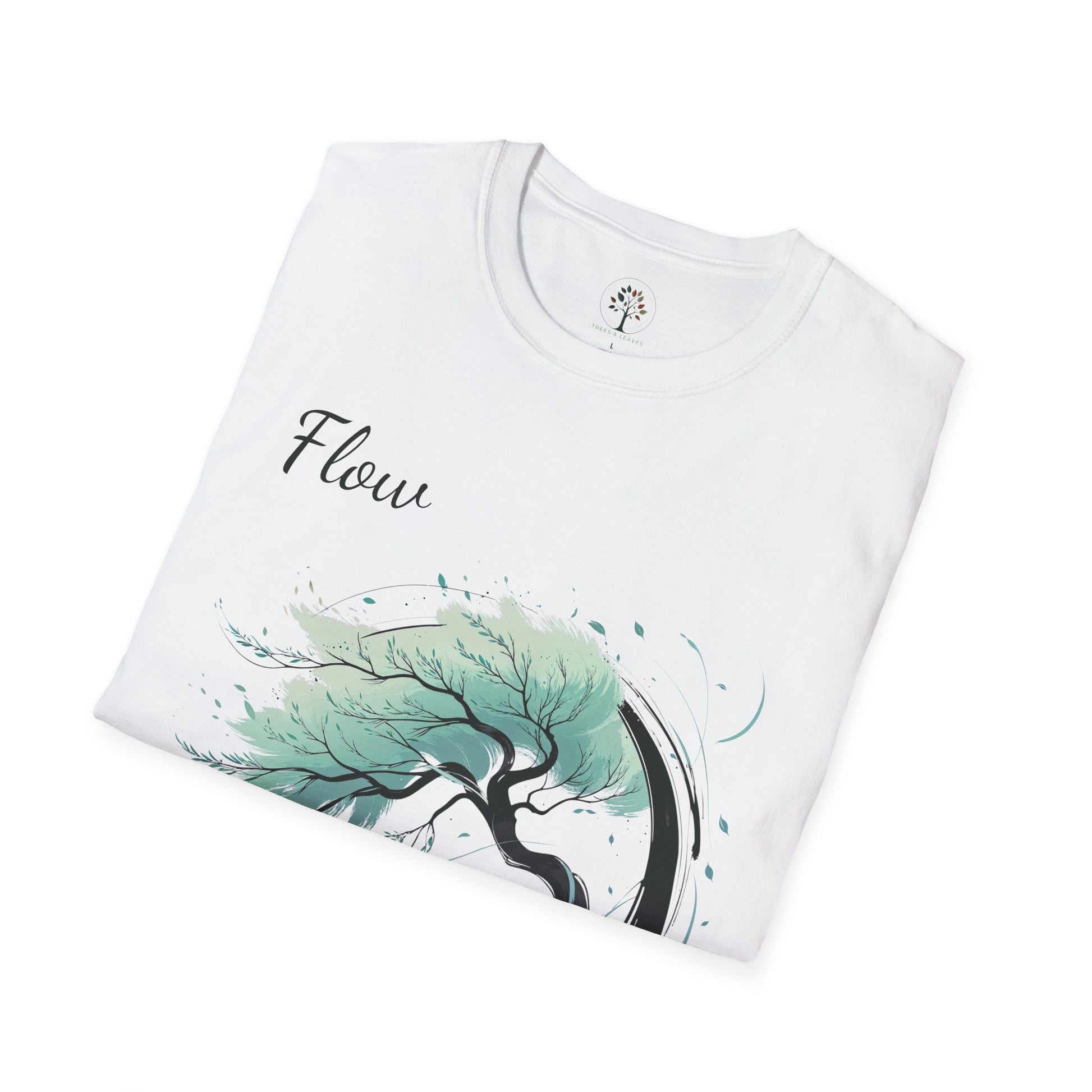 White | Flow, folded view