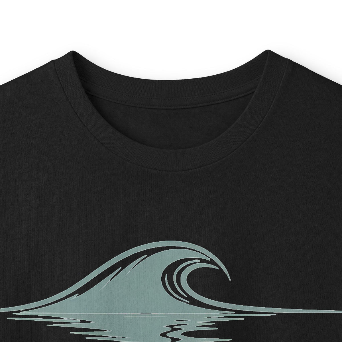 Black | Drifted Long Sleeve Tee, folded view