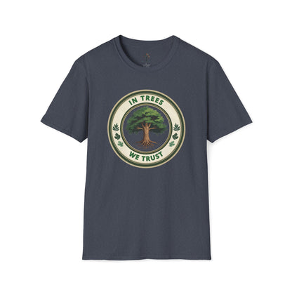 Heather Navy | In Trees We Trust, front view