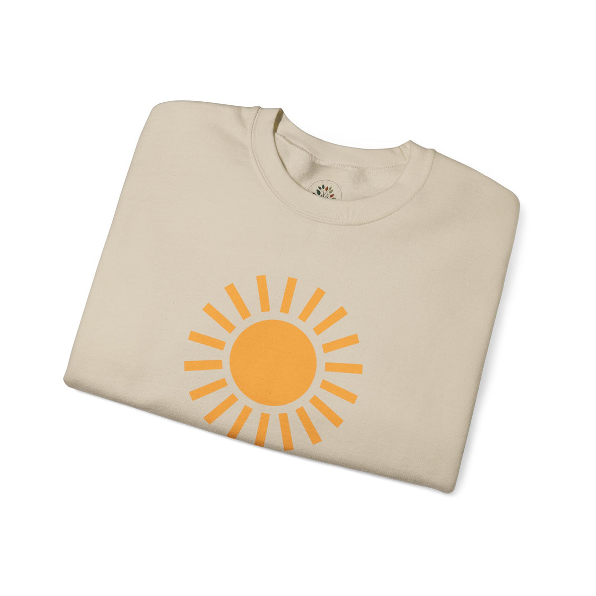Sand | Solstice Sweatshirt, folded view
