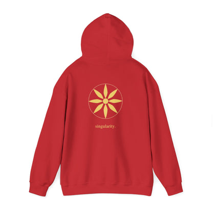 Red | Singularity Hoodie, back view 2